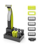 Shaver Stand with Guide Comb Body Skin for OBlade & O Blade Pro QP2520 QP2530 QP2620 QP2630 Face Hair Clippers Beard Trimmer Replacement Pack Kit (6PC+ Stand) Guide comb + stand - Buy Online on GoSupps.com
