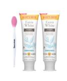 Whitening Toothpaste with Fluoride & Beyondeals Nose Cleaning Brush | Zen Peppermint Flavor - Cavity Protection | Pack of 2 - Buy Online on GoSupps.com