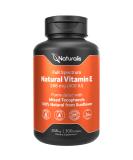 Naturalis Sunflower Vitamin E 268mg | Skin & Immune Support | Non-GMO & Gluten Free | 300 Softgels - Buy Online on GoSupps.com