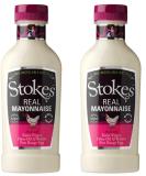 Stokes Real Mayonnaise in Squeezy Bottles 420g each Pack of 2 - Buy Online on GoSupps.com