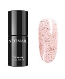 Neonail UV Top Coat Gel with Rose Gold Flakes - 7.2 ml | Long-lasting Glitter Nail Design & Polish - Buy Online on GoSupps.com