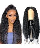 Kinky Curly Human Hair Wig 4x1 Lace Front - 100% Brazilian Black Wig with Baby Hair 150% Density 22 Inch | Shop Now! - Buy Online on GoSupps.com
