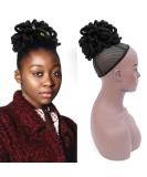 Liliyab Loc Bun Dreadlock Afro High Puff Drawstring Ponytail for Black Women - Buy Online on GoSupps.com