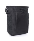 Tactical Molle Drawstring Magazine Dump Pouch - Adjustable Military Utility Belt Fanny Hip Holster Bag - Black - Buy Online on GoSupps.com