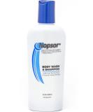 Nopsor Psoriasis Body Wash & Shampoo - 8 Oz - Aloe Vera - 2.2% Coal Tar - Salicylic Acid - Calms Skin, Softens Scales, Exfoliates Patches - Buy Online on GoSupps.com