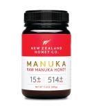 New Zealand Honey Co. Manuka Honig MGO 514+ / UMG 15+ |Active and raw |Made in New Zealand |Certified methylglyoxal content |500g 500 g (1 -pack) - Buy Online on GoSupps.com