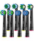 Buy WENS Sensitive Plug-In Brushes for Oral-B Electric Toothbrush | 8PC Set - Compatible with PRO1000/2000 Includes 2 Sensitive 2 Precision 2 Flow 2 Cross (Black) - Buy Online on GoSupps.com