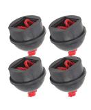 Vbest Life 4pcs Cue Chalk Holder Set - Pool Chalk Holders with Rubber Cap and String - Buy Online on GoSupps.com