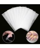 MWOOT 100 Pieces Fiberglass Nail Extension Fiber Nail Art Quick Extension Fiberglass Silk False Nails Tips Wrap Salon Tool For UV Gel Nails Art - Buy Online on GoSupps.com