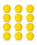 Franklin Sports Official Size Golf Balls - 12 Pack for Indoor/Outdoor Training - Restricted Flight for Backyard Practice - Foam Construction - Buy Online on GoSupps.com