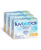 LUVBIOTICS Lemon Lozenges (3 pcs) - Boost Oral Flora with Probiotic Bacterial Cultures | Shop Internationally - Buy Online on GoSupps.com