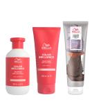 Wella Professionals Color Fresh Mask Temporary Colour Refresh Treatment Semi-Permanent Hair Dye Hair Gloss Treatment for Blonde Hair Lilac Frost Hair Dye & Invigo Color Brilliance Colour Protection Shampoo & Conditioner - Buy Online on GoSupps.com