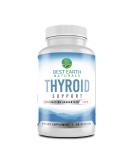 Thyroid Support Supplement with Vitamin B-12, Iodine, and Essential Minerals for Optimal Thyroid Function - 60 Capsules - Buy Online on GoSupps.com