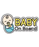 Baby on Board Sign for car (16. Newborn Baby) - Buy Online on GoSupps.com