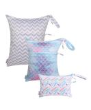 MIXIDON Waterproof Wet Bag for Swimsuits and Baby Items - Pattern 2 - Buy Online on GoSupps.com