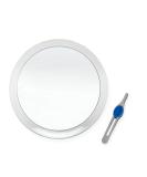 DB Tech 10-Inch Suction Cup 5x Magnifying Mirror with Precision Tweezers and Triple Suction Cups - Buy Online on GoSupps.com