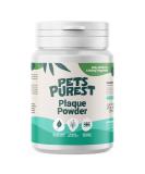 Pets Purest Plaque Off Powder - 185g Plaque Pro Tartar & Plaque Remover for Dogs Cats & Pet. 100% Natural Bad Breath Teeth & Gum Disease Oral Health Hygiene Dental Care Formula - Buy Online on GoSupps.com