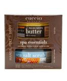 Cuccio Naturale Spa Essential Kit - Milk & Honey - Infused with Essential Oils for Soft Polished Skin - International Shipping Available - Buy Online on GoSupps.com