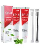 SP8 Probiotic Whitening Toothpaste - Ultra Whitening Formula (2pcs) - International Shipping Available - Buy Online on GoSupps.com
