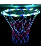 SCOTEEP Solar LED Basketball Hoop Lights - Waterproof 8 Modes Multicolor Rim Light for Nighttime Play - Ideal for Kids, Adults, Parties, and Training - Buy Online on GoSupps.com