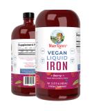 Iron Supplement for Women Men & Kids | Liquid Iron Supplement for Women Men & Kids | Iron Supplement for Iron Deficiency | Immune Support | Sugar Free | Vegan | Non-GMO | Gluten Free | 15.22 Fl Oz Berry - Family - Buy Online on GoSupps.com