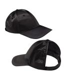 Buy Curl Keeper Badazz Backless Curl Cap - Satin Black Open-Back Hat for Curly Hair Perfect for Messy Buns & Ponytails - International Shipping Available - Buy Online on GoSupps.com