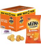 Jacob's Mini Cheddar's Original Box Of 48 x 23g On-The Go Snack Baked with Real Cheese With A Classic Recipe Boxed Treatz - Buy Online on GoSupps.com