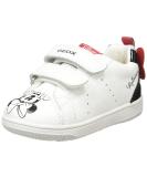 Geox Baby Girls B New Flick F Trainers 9 UK - White/Black | Best Quality Shoes for Infants - Buy Online on GoSupps.com