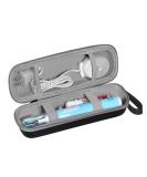 Travel Case for Oral-B & Philips Sonicare Electric Toothbrushes | Portable Protective Storage - Black - Buy Online on GoSupps.com