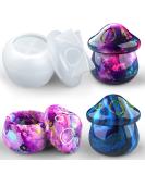 Juome Jar Resin Molds Silicone, Mushroom Jars Silicone Molds with Lid for Epoxy Resin Casting for DIY Jewelry Storage Box, Candy Container, Home Decoration - Buy Online on GoSupps.com