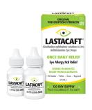 Lastacaft Once Daily Eye Allergy Itch Relief Drops 120 Day Supply - Pack of 2 - Buy Online on GoSupps.com