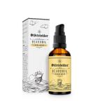 St rtebekker Premium Sandalwood Beard Oil - Vegan Daily Care for 3-Day to Full Beards - 50ml | Quality Ingredients Made in Germany - Buy Online on GoSupps.com