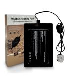 FIPASEN Reptile Heating Mat with Temperature Adjustment 8x12 Inch Terrarium Heat Mat for Tortoise/Snakes/Lizard/Gecko/Hermit Crab/Frog/Spider/Insect Breeding/Plant Box - Upgraded Reptile Heating Pad 8" X 12" with Adjust Knob - Buy Online on GoSupps.com