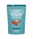 Nutri+ Vegan Protein Powder - Chocolate Coconut 1kg | Lactose-Free 3K Protein Shake | High-Quality Protein Complex - Buy Online on GoSupps.com