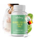 Buy Vitabay Folic Acid Tablets 1000 mcg - 240 Vegan B9 Vitamins for Pregnancy & Children - High Bioavailability & Lab Tested - Buy Online on GoSupps.com