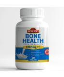 Nature Doses Bone Health Supplement - Supports Strong Bone Structure & Calcium Absorption - 90 Tablets - Buy Online on GoSupps.com