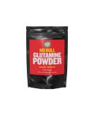 Glutamine Powder 300g - Pure Unflavored Micronized L-Glutamine Supplement - Vegan & Gluten Free | Raw Barrel - Buy Online on GoSupps.com
