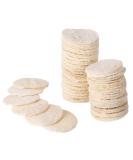 Buy Uonlytech 50pcs Loofah Face Pads - Natural Exfoliating Sponge Makeup Remover & Facial Scrubbers for Men & Women - Reusable & Eco-Friendly - Buy Online on GoSupps.com