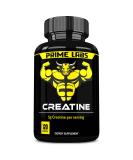 Prime Labs Creatine Capsules - 5g Creatine Monohydrate Pills for Muscle Growth & Recovery - 120 Count - Best Workout Supplement for Men & Women - Buy Online on GoSupps.com