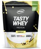 High-Quality Whey Protein Shake 1000g - 22g Protein EAA & BCAA - Wehle Sports Vanilla - Buy Online on GoSupps.com
