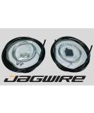 Jagwire Mountain Shop Kit - Black - SRAM/Shimano Compatible - Complete Brake & Shifter Cable Set - Buy Online on GoSupps.com