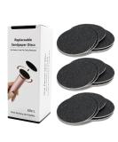 1 Box (60pcs) Replacement Sandpaper Pad Disks Discs (Extra Coarse 80 Grit) for Electric Foot File Callus Remover Machine Rough Surface - Buy Online on GoSupps.com