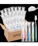 Maxcheck 60 Sets Disposable Toothbrushes with Toothpaste - Individually Wrapped for Travel Camping Hotels & Homeless Supplies - Buy Online on GoSupps.com