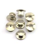 LQ Industrial 12PCS Metal Locking Pin Backs Clasp Bulk Pin Keepers for Name Tags Displaying Books Disney Pins Silver - Buy Online on GoSupps.com