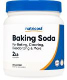 Nutricost Baking Soda 2lbs - Baking, Cleaning, Deodorizing & More - Buy Online on GoSupps.com