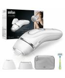 Buy Braun Silk Expert Pro 3 Epilator PL3122 - Semi-Definitive Hair Removal Light Impulses 2 Heads White/Silver - Fast International Shipping - Buy Online on GoSupps.com