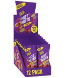 Takis Hot Nuts Fuego Double Crunch Peanuts - Box of 12 Individual Bags, 3.2 oz Each - Buy Online on GoSupps.com