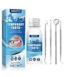 Moldable False Teeth | Temporary Tooth Repair Kit & Dental Repair Set for Missing & Broken Teeth Restoration - Buy Online on GoSupps.com