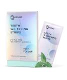 Teeth Whitening Strips for Sensitive Teeth - Professional Home Kit | 36 Mint Strips - Buy Online on GoSupps.com