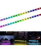 YHGSEE Electric Scooter LED Strip Light, 2 Pack Night Cycling Colorful Lamp Waterproof Safety Skateboard Scooter Accessories for Xiaomi M365/pro, for Outdoor Ninebot/Mercane Wide Wheel Scooter 50cm - Buy Online on GoSupps.com